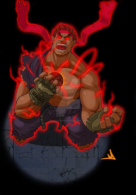 Evil Ryu Red Eyes By Waynealright On Deviantart