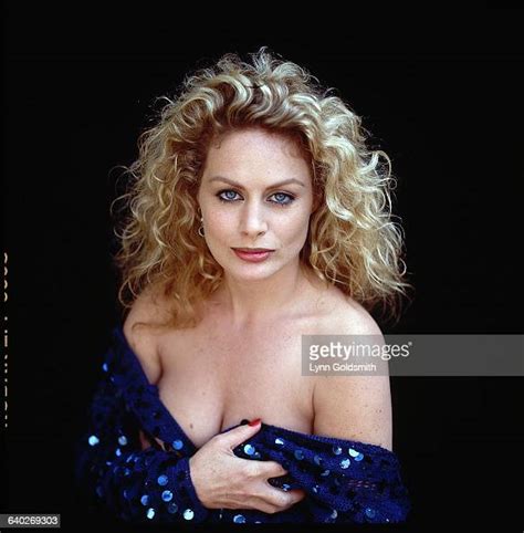 Close Up Of Actress Beverly Dangelo Exposing Her Cleavage And Photo