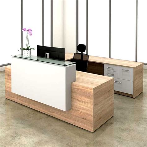 Deskmakers Overture Reception Desk Creative Modern Office Lobby
