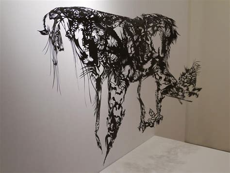 extraordinary  paper sculptures    japanese