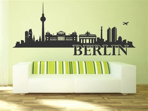 For me, the ambiance can't be beat. Wandtattoo Berlin Skyline von Wandtattoo.net