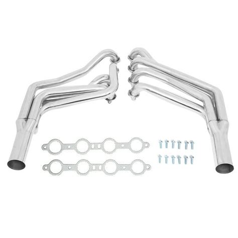 Stainless Steel Header Exhaust Manifold Fit For Oldsmobile Sbc V8 Ls