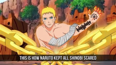 This Is How Naruto Kept All Shinobi Scared Naruto Youtube