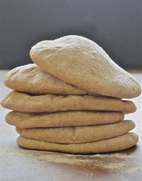Quick Easy Homemade Pita Bread A Virtual Vegan