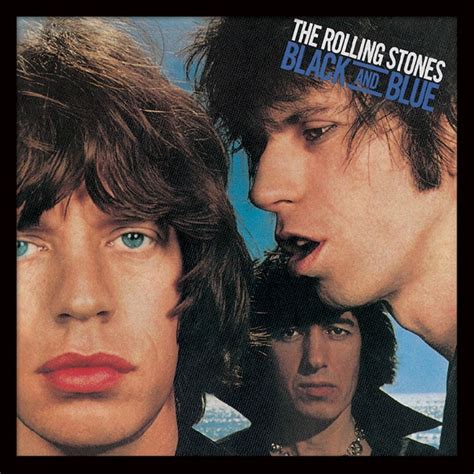 Plakát V Rámu The Rolling Stones Black And Blue 315 X 315 Cm