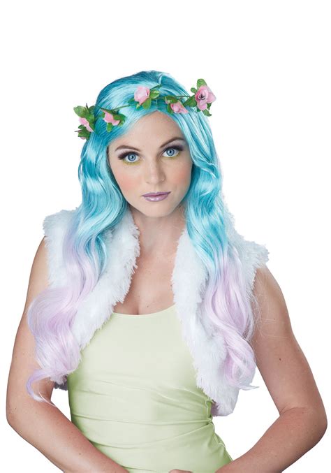 Women S Floral Fantasy Wig
