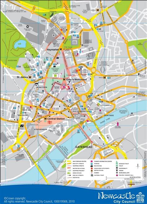 Newcastle Map