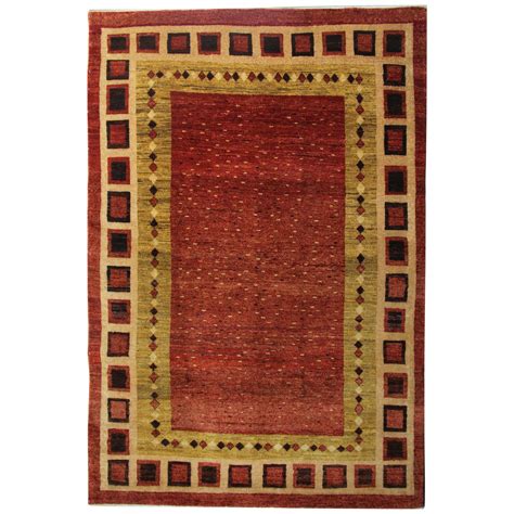 Modern Rugs Orange Fine Contemporary Rugs Carpet From Afghanistan For
