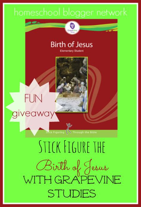 Stick Figure The Birth Of Jesus Fun Giveaway