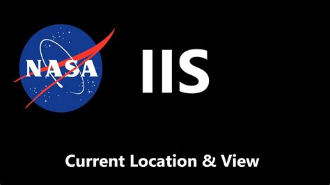 Live 247 Nasa Iss Current Position And View Youtube