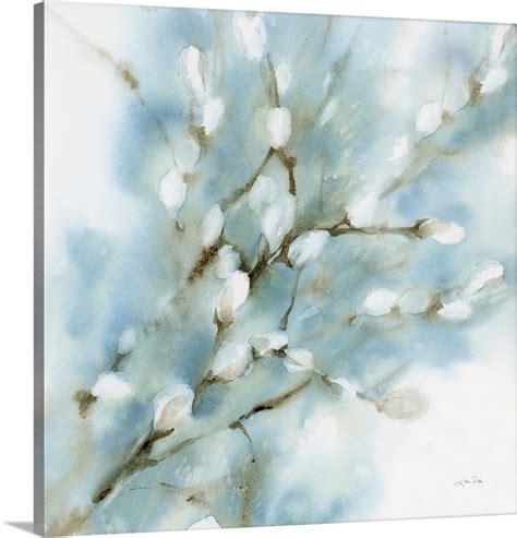 Pussy Willows Square Wall Art Canvas Prints Framed Prints Wall Peels Great Big Canvas