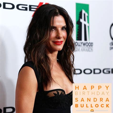 sandra bullock s birthday celebration happybday to