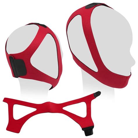 Puresom Sleep Apnea Chin Strap Breathe O Prene Ruby Adjustable