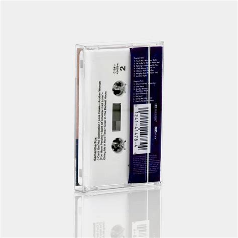 Samantha Fox Greatest Hits Cassette Tape