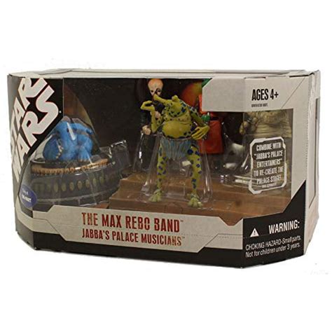 Star Wars The Max Rebo Band Action Figure Set Jabbas Palace Musicians