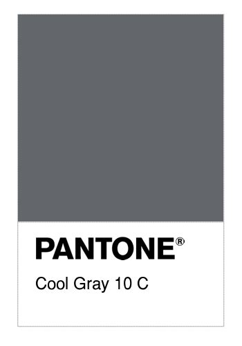 Colore Pantone Cool Gray 10 C Numerosamenteit