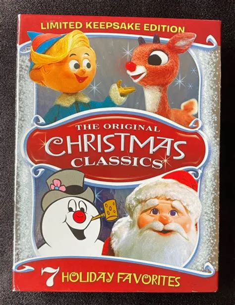 The Original Christmas Classics 7 Holiday Favorites Dvd 2007 4 Disc