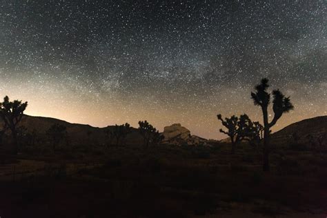 The Night Sky At Joshua Tree National Park California Oc 5760x3840