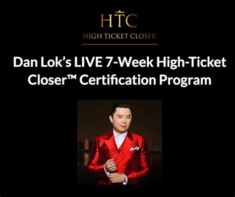 High Ticket Closer Course By Dan Lok Awesome