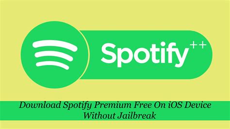 Download Spotify Premium Free on iOS Device | Spotify premium, Spotify download, Spotify