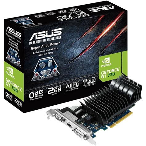 Graphics Card Asus Nvidia Geforce Gt730 2 Gb From