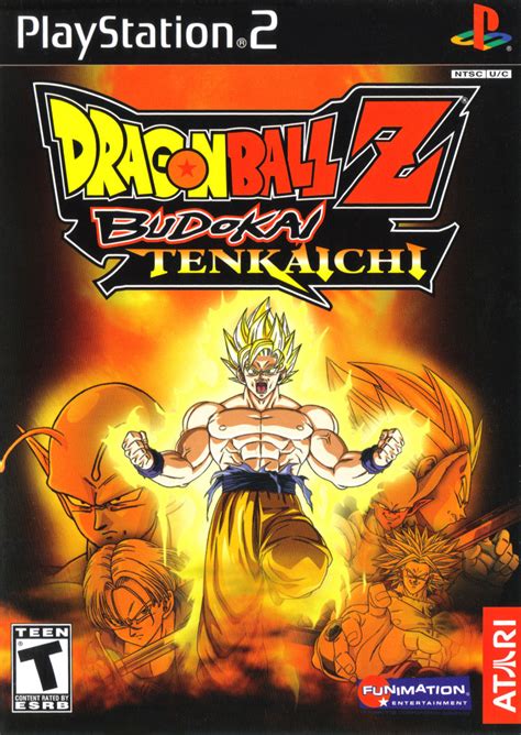 Game profile of dragon ball z: Dragon Ball Z: Budokai Tenkaichi (2005) PlayStation 2 box ...
