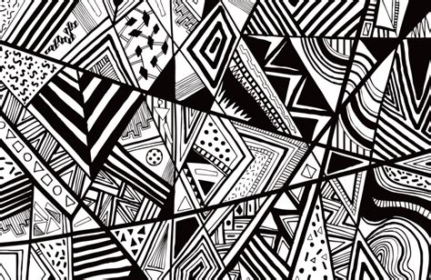 Abstract Art Drawing In Black And White Creative Art And Craft Ideas