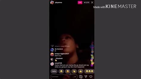Jaliyah On Ig Live Explains Why Her And Funnymike Broke Up Youtube