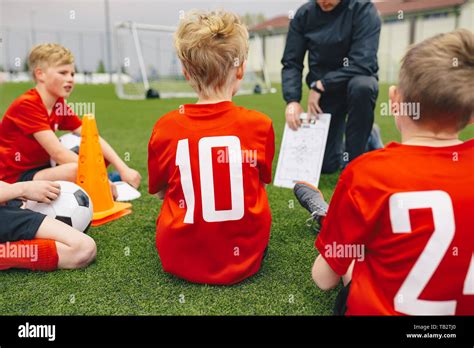 Soccer Game Day Management Coach Coaching Youth Soccer Team Boys