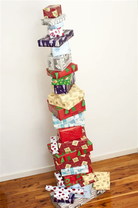 Photo Of Stacked Tower Of Colourful Christmas Ts Free Christmas Images