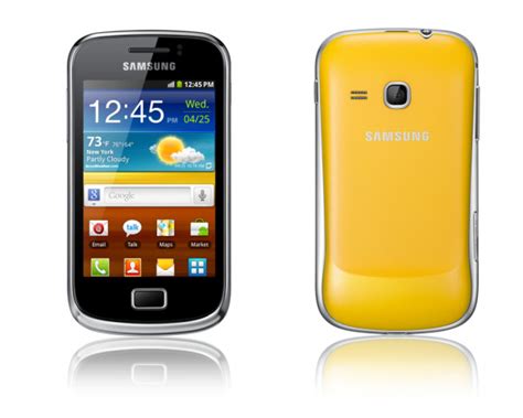 Die Minis Kommen Samsung Galaxy Mini 2 › Pocketnavigationde