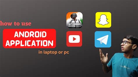 How To Run Android Apps On Pc How To Run Android Apps On Laptop Youtube