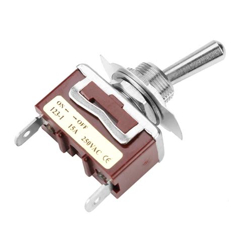 Tebru On Off Momentary Toggle Switch15a 250v On Off Momentary Toggle