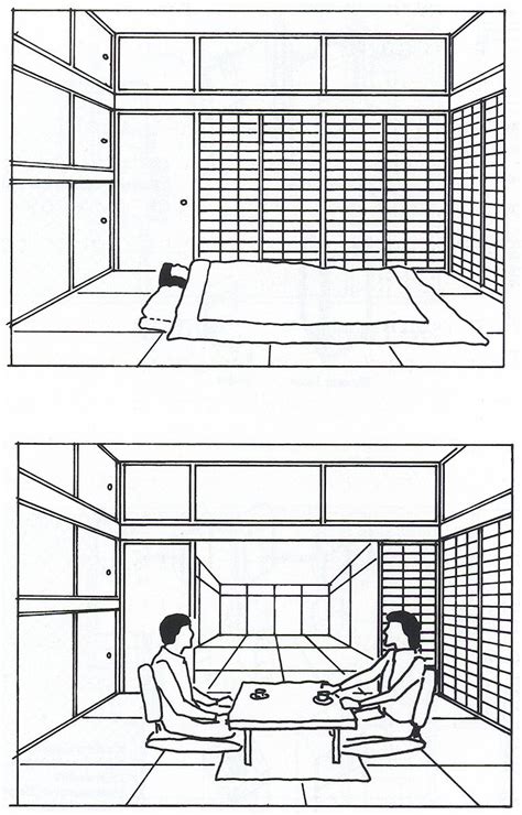 Minka, as the japanese call them, are traditional japanese houses characterized by tatami floors, sliding doors, and wooden verandas. traditional japanese house floor plan - Google Search ...