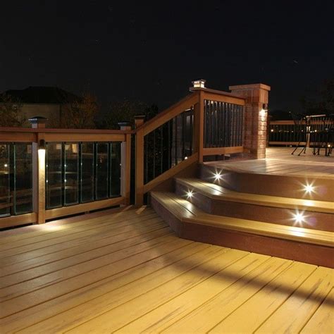 Diy Outdoor Led Deck Lighting This Outdoor Led Recessed Stair Light