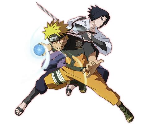 Naruto Uzumaki Vs Sasuke Uchiha Render Ultimate N By Maxiuchiha22 On