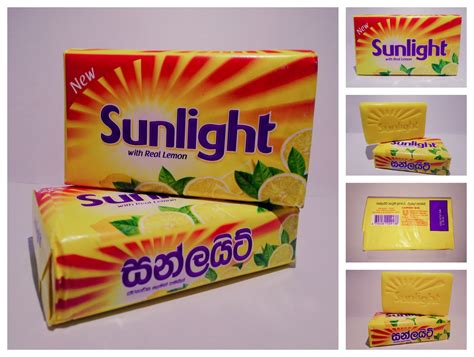 New Sunlight Real Lemon Laundry Detergent Bar Soap 115g X 1 For Quality