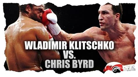 Wladimir klitschko believes anthony joshua can be the next undisputed heavyweight champion. Wladimir Klitschko vs. Chris Byrd (22.04.2006) - YouTube