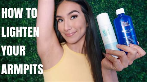 How I Lightened My Armpits Fast Tips And Tricks On How To Lighten Dark Underarms Youtube