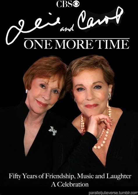 The Parallel Julieverse — Julie Andrews And Carol Burnett Have Been One