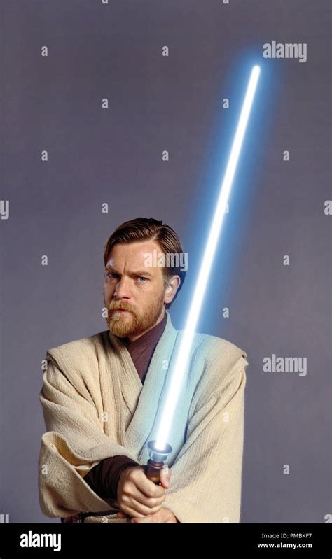 Ewan mcgregor plays stalwart obi wan kenobi star wars hi-res stock