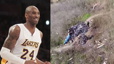 drone footage reveals devastating aftermath of crash which claimed life of kobe bryant lbc