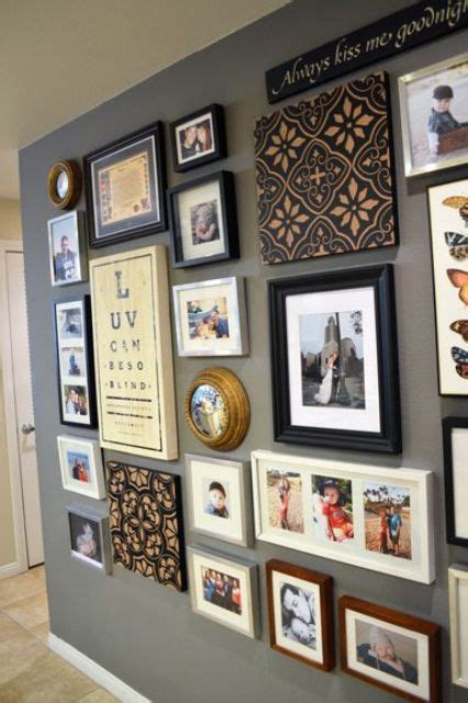 50 Creative Ways To Display Your Photos On The Walls Digsdigs