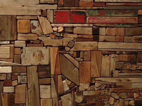 Native Artist George Morrison Driftwood Art Wood Art Wood Wall Art