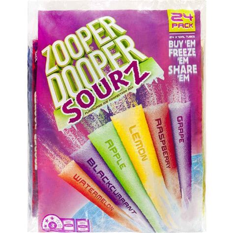 Buy Zooper Dooper Ice Blocks Lemonade 24 Pack Online Worldwide