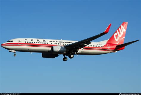 B 5471 China United Airlines Boeing 737 86dwl Photo By Xu Jian Id