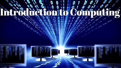 Introduction To Computing Cs 101