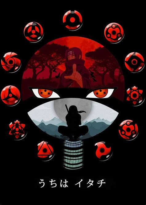 Uchiha Itachi Poster By Sartika Art Displate In 2021 Itachi