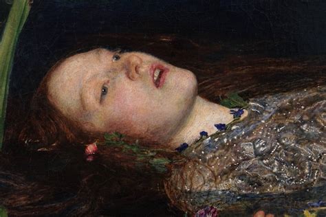 Ophelia By John Everett Millais Muddy Colors