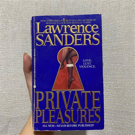 private pleasure by lawrence sanders hobbies and toys books and magazines fiction and non fiction